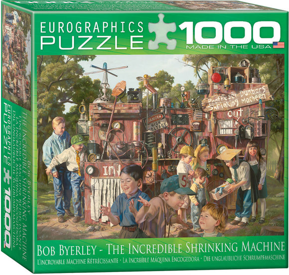 Puzzle: Artist Series - The Incredible Shrinking Machine by Bob Byerley