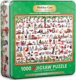 Puzzle: Holiday Cats Tin