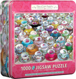 Puzzle: Tea Cup Party Tin