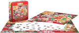 Puzzle: Christmas Table Tin