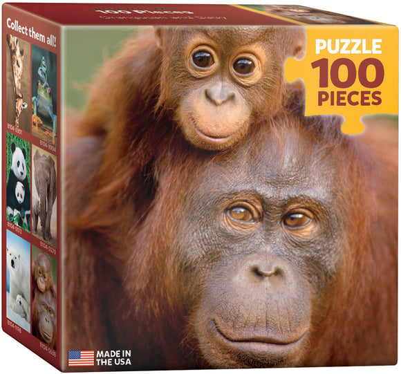 Puzzle: Mini Puzzle Collection - Orangutan & Baby