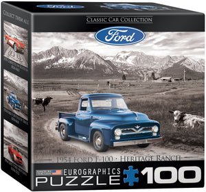 Puzzle: Mini Puzzle Collection - 1954 Ford F-100 Heritage Ranch