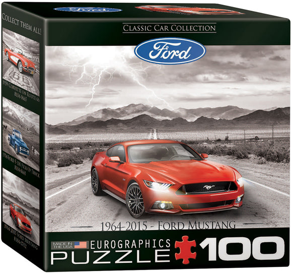 Puzzle: Mini Puzzle Collection - 2015 Ford Mustang GT Fifty Years of Power