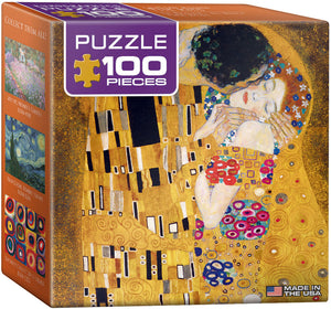 Puzzle: Mini Puzzle Collection - The Kiss by Gustav Klimt