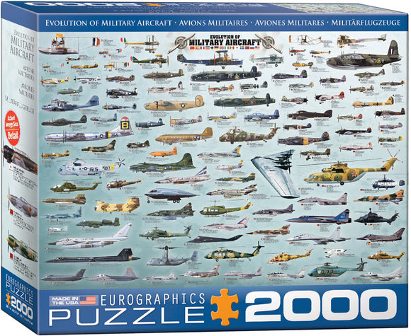 Puzzle: The BIG Puzzle Collection - Evolution of Military Aircraft