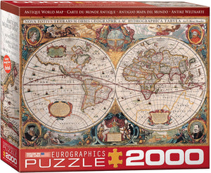 Puzzle: The BIG Puzzle Collection - Antique World Map
