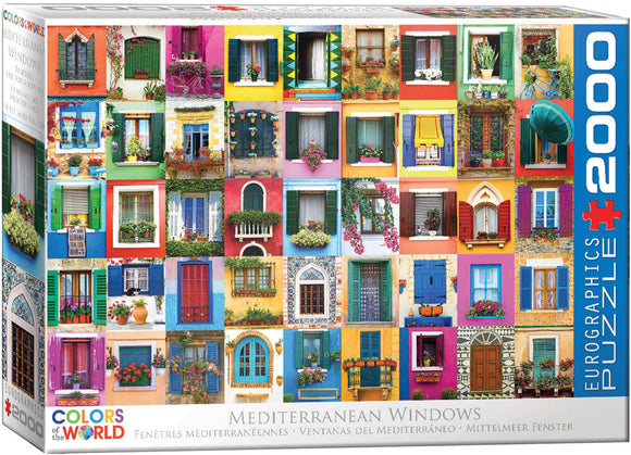 Puzzle: The BIG Puzzle Collection - Mediterranean Windows