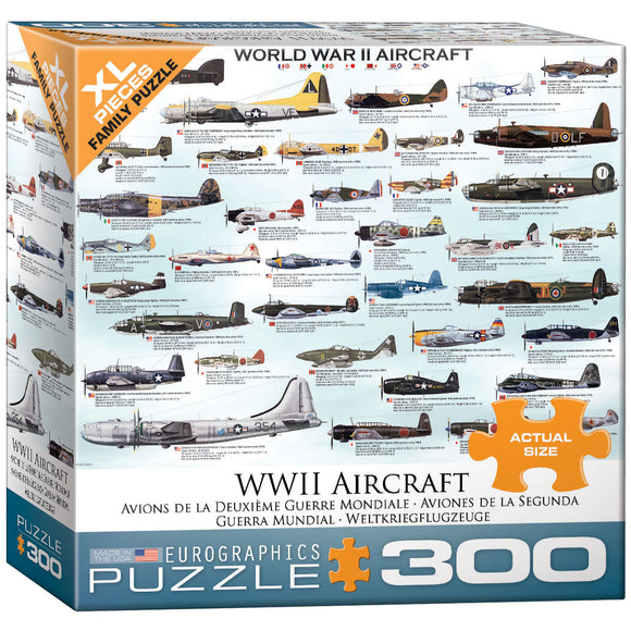 Puzzle: Sea & Land Transportation - WWII Aircraft