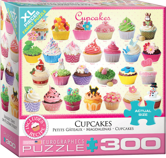 Puzzle: Family Oversize Puzzles - Cupcakes