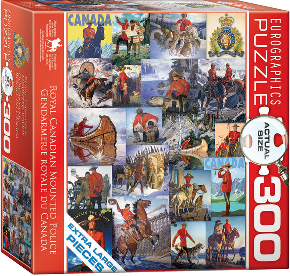 Puzzle: Family Oversize Puzzles - RCMP Collage