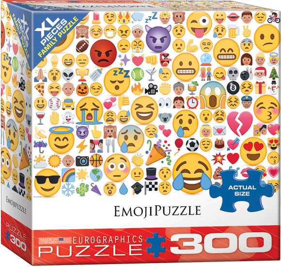 Puzzle: Family Oversize Puzzles - Emojipuzzle What's Your Mood?