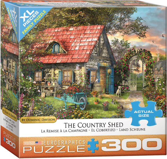 Puzzle: Family Oversize Puzzles - The Country Shed by Dominic Davison