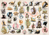 Puzzle: Yoga Dogs & Cats Collection - Yoga Kittens