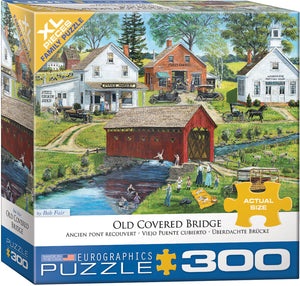 Puzzle: Family Oversize Puzzles - Old Covered Bridge