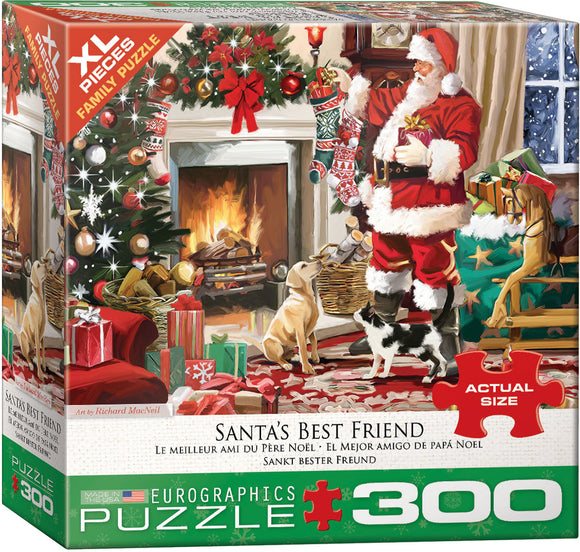 Puzzle: Variety 300 Pieces - Santa’s Best FriendPuzzle: Variety 300 Pieces - Santa’s Best Friend