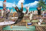 Puzzle: Yoga Dogs & Cats Collection - Yoga Spa