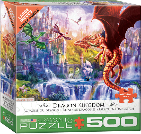 Puzzle: Family Oversize Puzzles - Dragon Kingdom