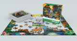 Puzzle: Variety 500 Pieces - Tiger's Eden