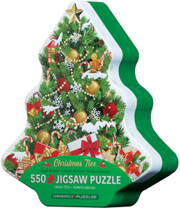 Puzzle: Christmas Tree Tin