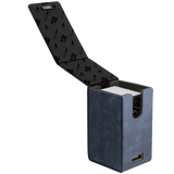 Alcove Tower Flip Deck Box: Suede Collection Sapphire