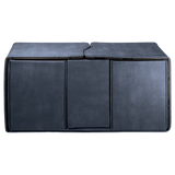 Alcove Vault Deck Box: Suede Collection - Sapphire