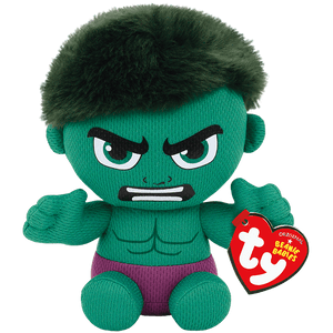 Ty Marvel Beanie Babies: Hulk (Small)