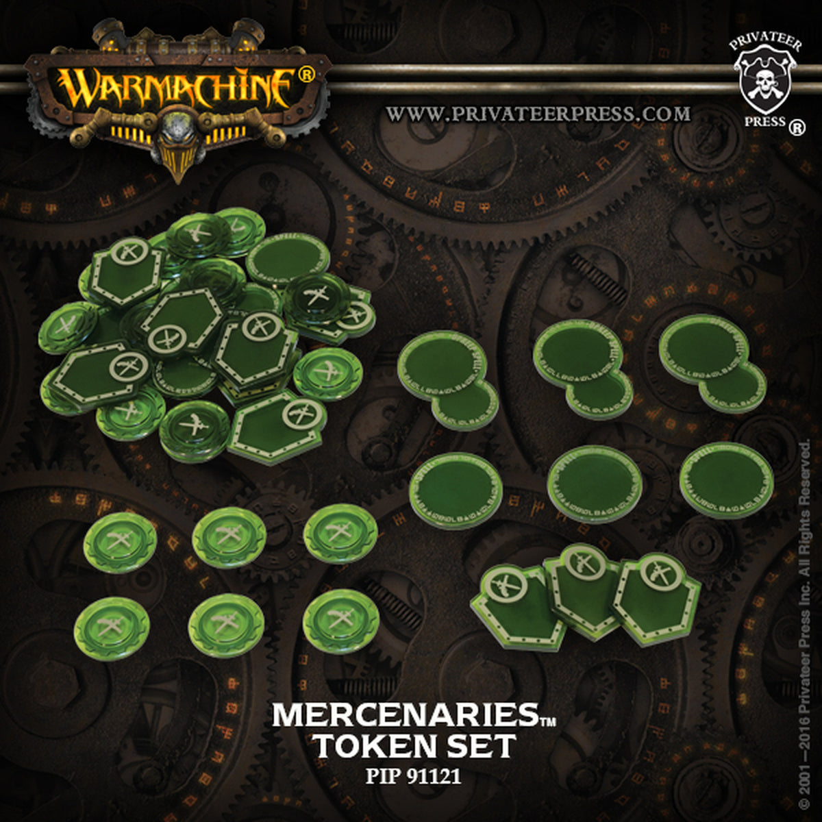 Warmachine: Mercenaries Token Set – Little Shop of Magic