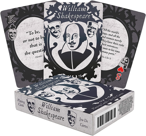 Aquarius Playing Cards: Shakespeare Quotes