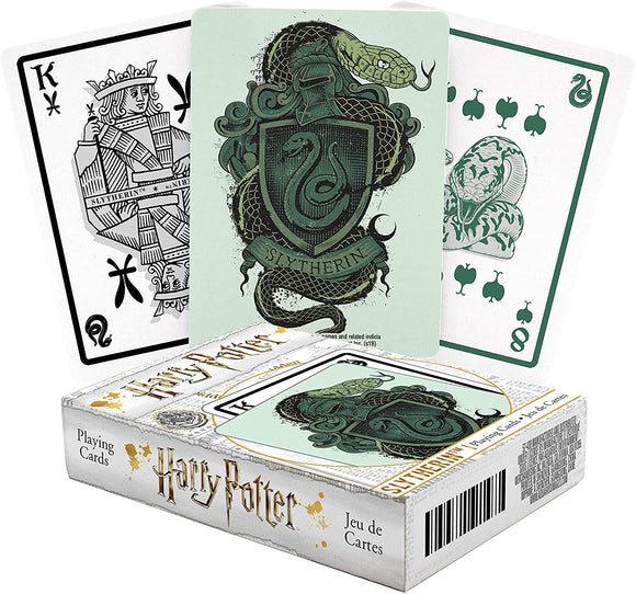 Aquarius Playing Cards: Harry Potter - Slytherin