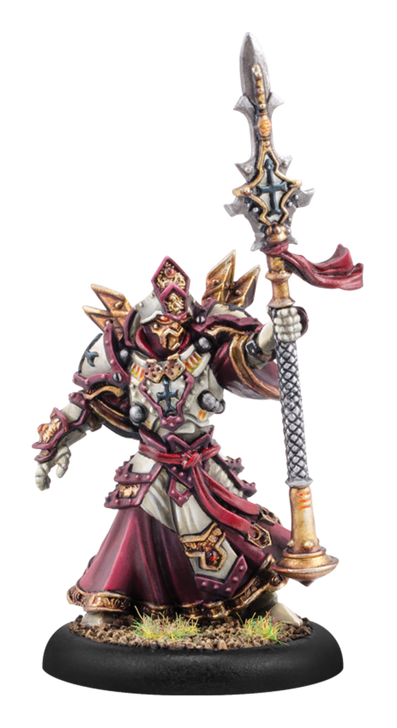 Warmachine: Protectorate of Menoth Sovereign Tristan Durant (Tristan II) - Protectorate Warcaster