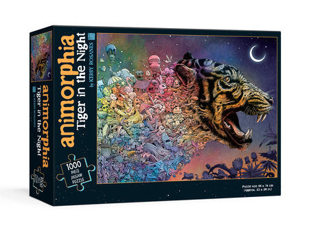 Animorphia: Tiger in the Night Puzzle