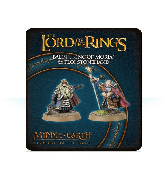 The Lord of the Rings - Balin, King of Moria, and Flói Stonehand