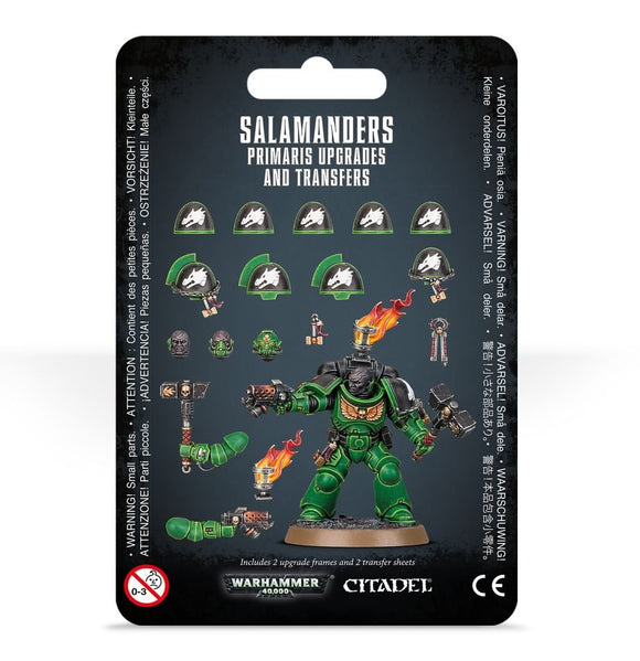 Warhammer 40K: Salamanders Primaris Upgrades and Transfers