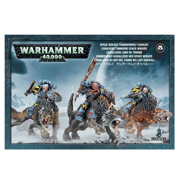 Warhammer 40K: Space Woves Thunderwolf Cavalry