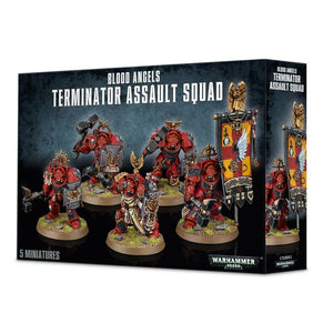 Warhammer 40K: Blood Angels Terminator Assault Squad