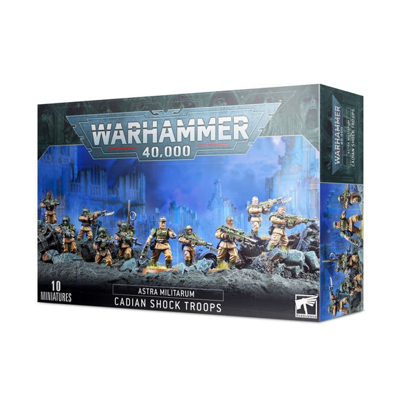 Warhammer 40K: Astra Militarum Cadian Shock Troops front cover