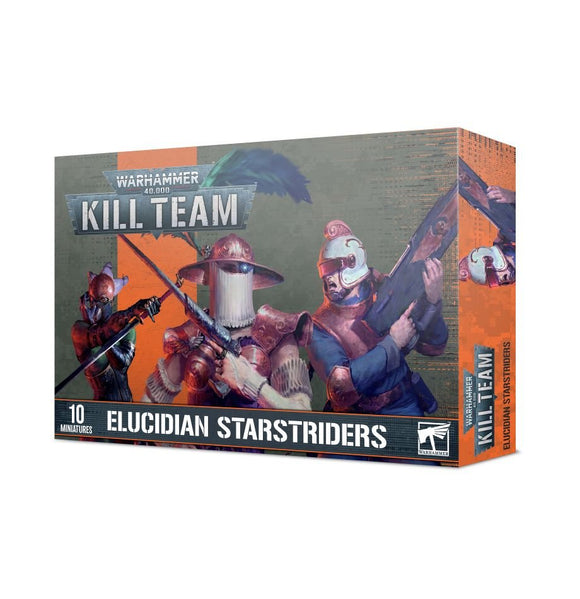 Kill Team: Elucidian Starstriders, front view of box
