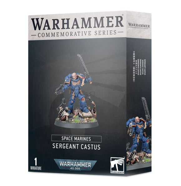 Warhammer 40K:  Space Marine Sergeant Castus
