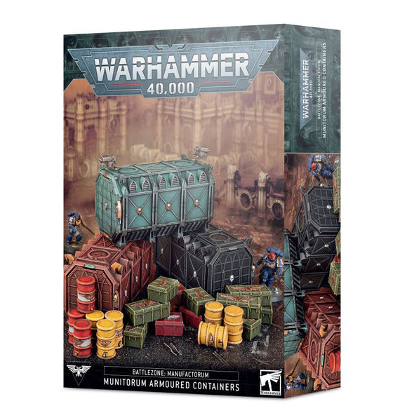 Warhammer 40K: Battlezone Manufactorum – Munitorum Armoured Containers