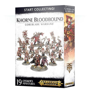 Warhammer: Start Collecting! Khorne Bloodbound Goreblade Warband