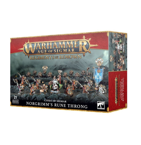 Warhammer: Cities of Sigmar - Norgrimm's Rune Throng