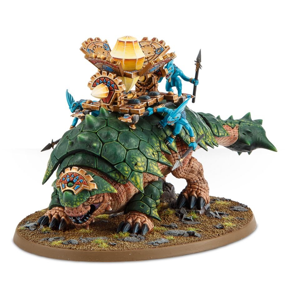 Warhammer Age Of Sigmar - Seraphon Saurus Cavalieri Stardrake Icona - Set Di Pezzi - Foto 3
