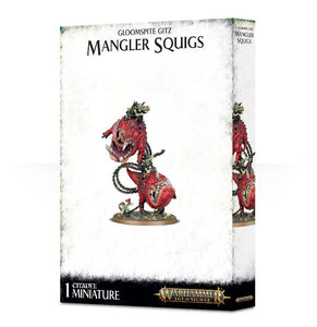 Warhammer: Gloomspite Gitz - Loonboss on Mangler Squigs