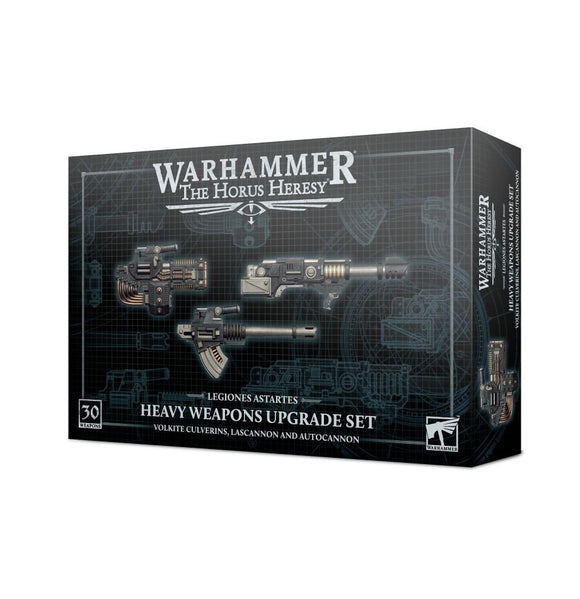 Warhammer: The Horus Heresy - Heavy Weapons Upgrade Set: Volkite Culverins, Lascannons, and Autocannons