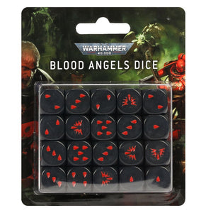Warhammer 40K: Blood Angels Dice Set