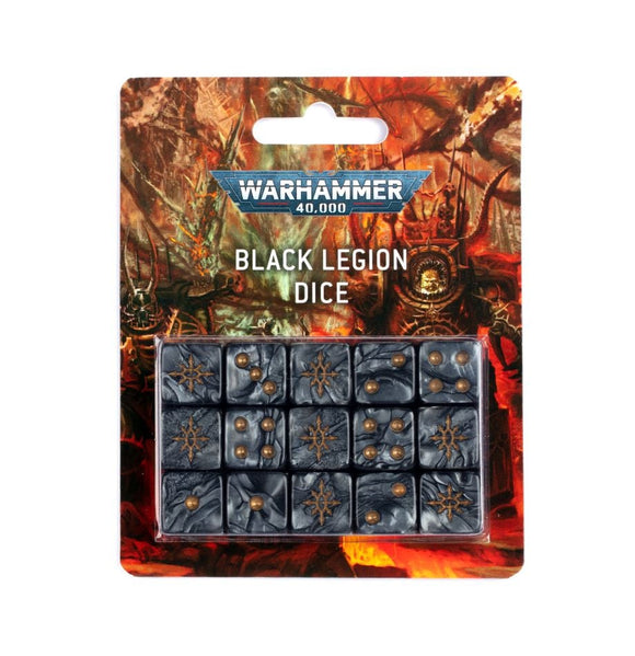 Warhammer 40K: Black Legion Dice Set