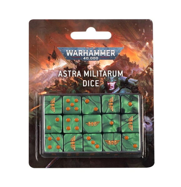 Warhammer 40K: Astra Militarum - Dice Set