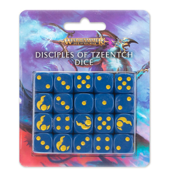 Warhammer: Disciples of Tzeentch - Dice Set