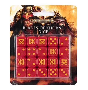Warhammer: Blades of Khorne - Dice Set