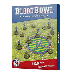Blood Bowl: Halfling Pitch - Double-sided Pitch and Dugouts